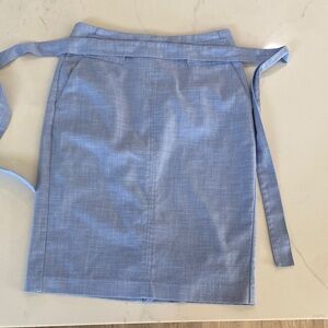 Banana Republic Light Blue Pencil Skirt